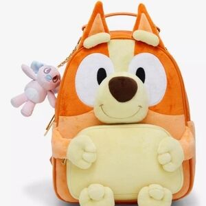 Bluey Bingo Plush Figural Mini Backpack
